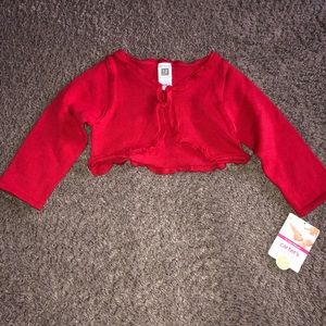 Carter’s 12 Months Red Sweater Cardigan, New